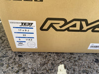 [For RSX] TE37 SAGA S-Plus 17x9 +22 5x114.3 RAYS