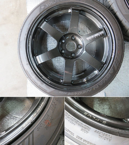 [For RSX] TE37 SAGA S-Plus 18x9 +35 5x114.3 RAYS