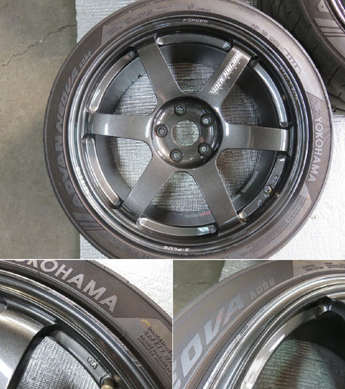 [For RSX] TE37 SAGA S-Plus 18x9 +35 5x114.3 RAYS