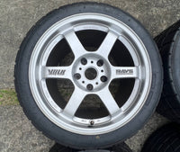 TE37 18x9 +43 / 18x11 +30 5x130 RAYS