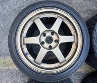 RAYS Volk Racing TE37 17x8.5J +40 / 17x9.5J +35 5x114.3 Wheels Rims