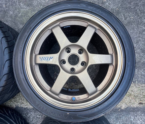 RAYS Volk Racing TE37 17x8.5J +40 / 17x9.5J +35 5x114.3 Wheels Rims