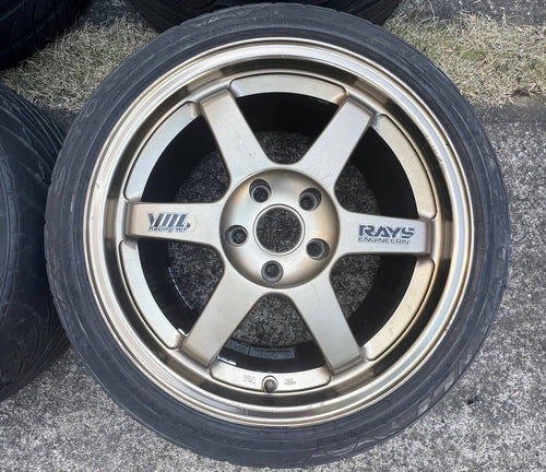 RAYS Volk Racing TE37 17x8.5J +40 / 17x9.5J +35 5x114.3 Wheels Rims