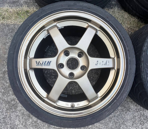 RAYS Volk Racing TE37 17x8.5J +40 / 17x9.5J +35 5x114.3 Wheels Rims
