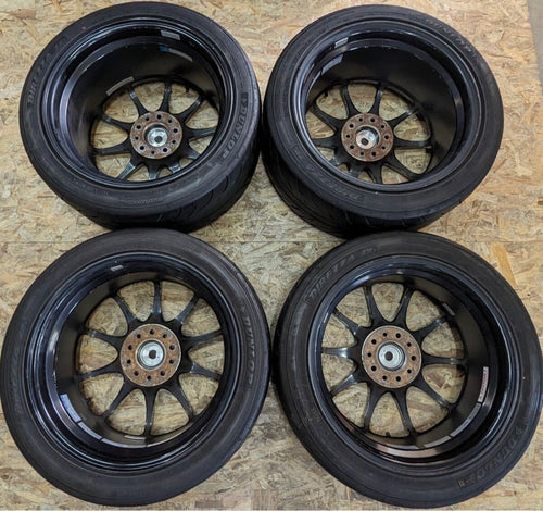 [For RSX] CE28N 17x7.5 +50 / 17x9 +63 5x114.3 RAYS