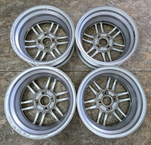 ENKEI RPF1 15x7J +41 4x100 Lightweight Wheel Set for Miata Civic Fit Yaris MR-S