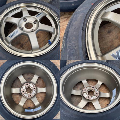 TE37 16x7 +42 4x114.3 RAYS