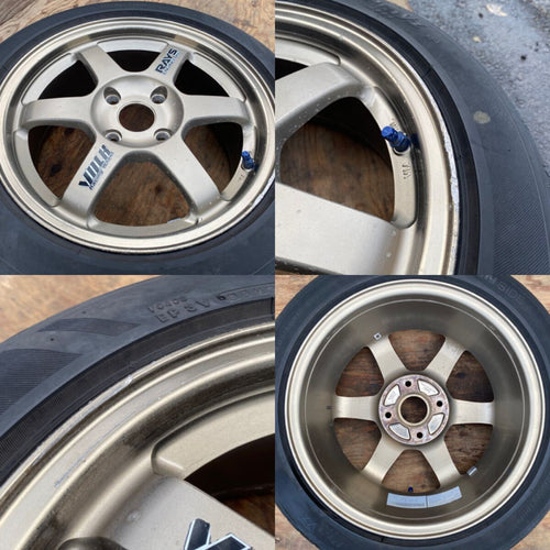 TE37 16x7 +42 4x114.3 RAYS