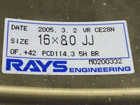 [For RSX] CE28 16x8 +42 & 16x7.5 +46 5x114.3 RAYS