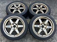 RAYS Volk Racing TE37 17x8.5J +40 / 17x9.5J +35 5x114.3 Wheels Rims