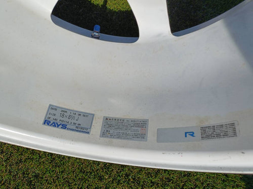 [For RSX] TE37 18x8.5 +40 / 18x9.5 +35 5x114.3 RAYS