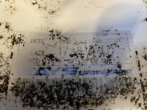 [For RSX] TE37C 17x8.5 +30 5x114.3 RAYS