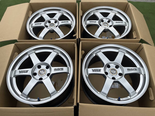 [For RSX] TE37 18x8.5 +40 & 18x9.5 +40 5x114.3 RAYS