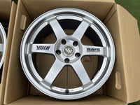 [For RSX] TE37 18x8.5 +40 & 18x9.5 +40 5x114.3 RAYS