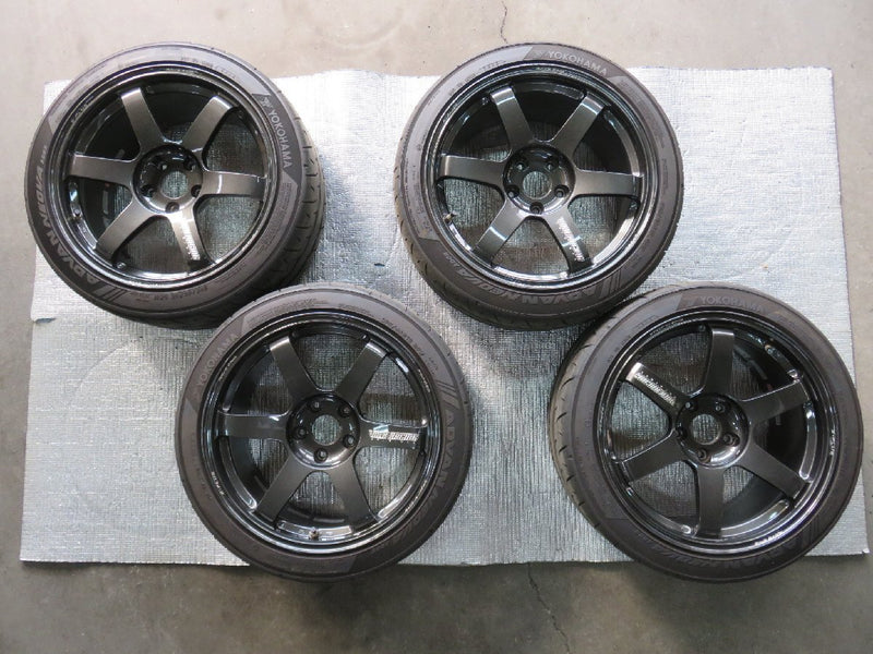 [For RSX] TE37 SAGA S-Plus 18x9 +35 5x114.3 RAYS