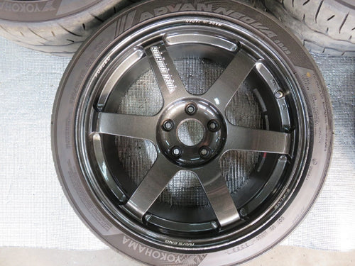 [For RSX] TE37 SAGA S-Plus 18x9 +35 5x114.3 RAYS