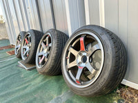 TE37 Sonic SL 16x8 +34 4x100 RAYS