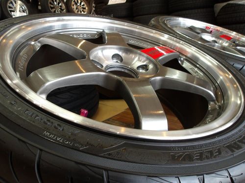 [For RSX] TE37SL 17x7.5 +40 5x114.3 RAYS