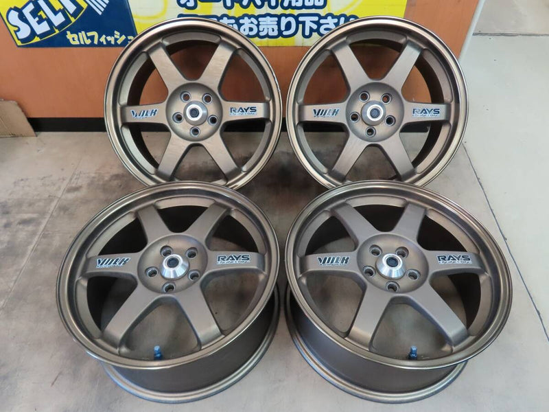 TE37C 17x7.5 +48 5x100 RAYS Bronze