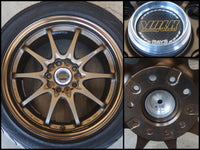 CE28N 17x8 +44 / 17x8.5 +47 5x114.3 RAYS