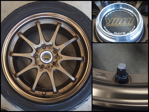 CE28N 17x8 +44 / 17x8.5 +47 5x114.3 RAYS