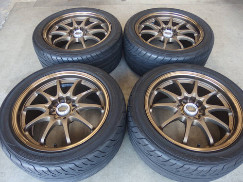 CE28N 17x8 +44 / 17x8.5 +47 5x114.3 RAYS