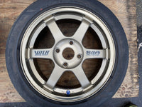 TE37 16x7 +42 4x114.3 RAYS