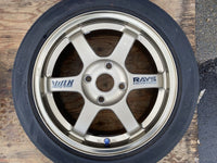 TE37 16x7 +42 4x114.3 RAYS