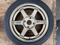 TE37 16x7 +42 4x114.3 RAYS