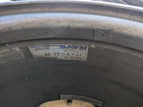 [For RSX] TE37SL 17x9.5 +28 5x114.3 RAYS