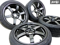 [For RSX] TE37 SAGA 18x8.5 +50 / 18x9.5 +38 5x114.3 RAYS