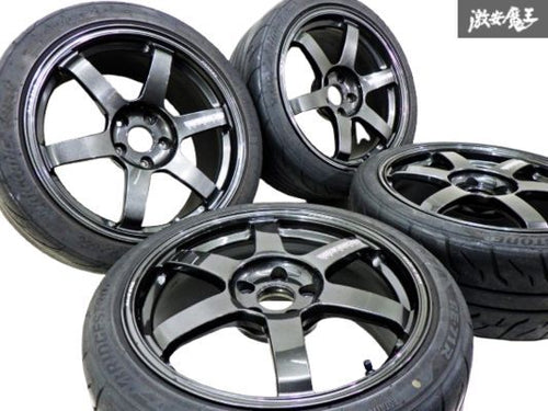 [For RSX] TE37 SAGA 18x8.5 +50 / 18x9.5 +38 5x114.3 RAYS