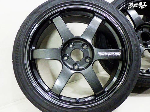 [For RSX] TE37 SAGA 18x8.5 +50 / 18x9.5 +38 5x114.3 RAYS