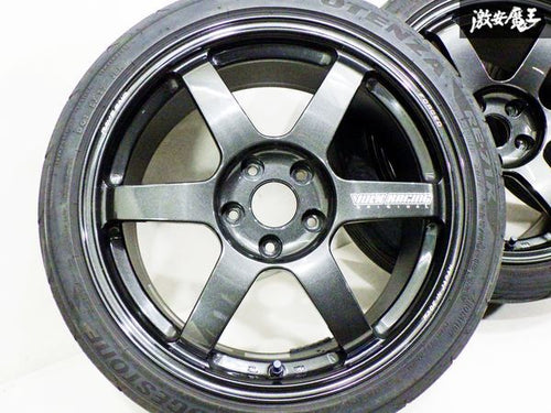 [For RSX] TE37 SAGA 18x8.5 +50 / 18x9.5 +38 5x114.3 RAYS