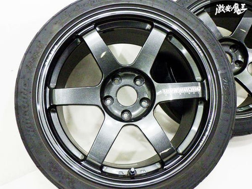 [For RSX] TE37 SAGA 18x8.5 +50 / 18x9.5 +38 5x114.3 RAYS