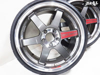 [For RSX] TE37SL 18x9 +40 / 18x9.5 +45 5x114.3 RAYS