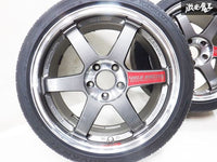 [For RSX] TE37SL 18x9 +40 / 18x9.5 +45 5x114.3 RAYS