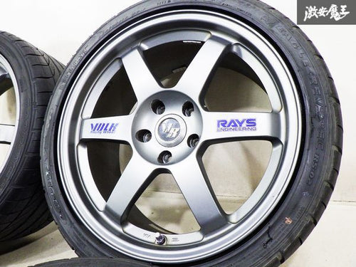 [For RSX] TE37 18x7.5 +30 / 18x8.5 +40 5x114.3 RAYS