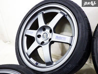 [For RSX] TE37 18x7.5 +30 / 18x8.5 +40 5x114.3 RAYS