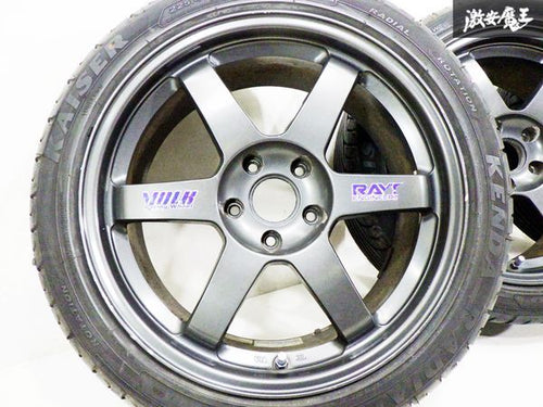 [For RSX] TE37 18x7.5 +40 / 18x8.5 +40 5x114.3 RAYS
