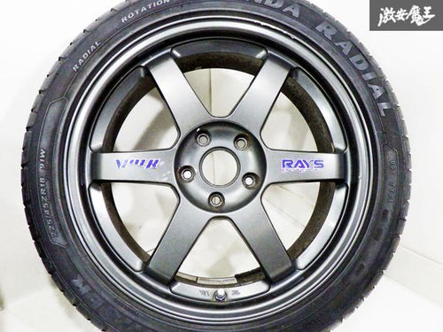 [For RSX] TE37 18x7.5 +40 / 18x8.5 +40 5x114.3 RAYS