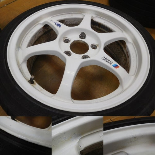 SSR TYPE-C Wheels 17 inch 17x7.5 +48 5x114.3 Compatible with EK Civic, Integra, Swift Sport & Altezza