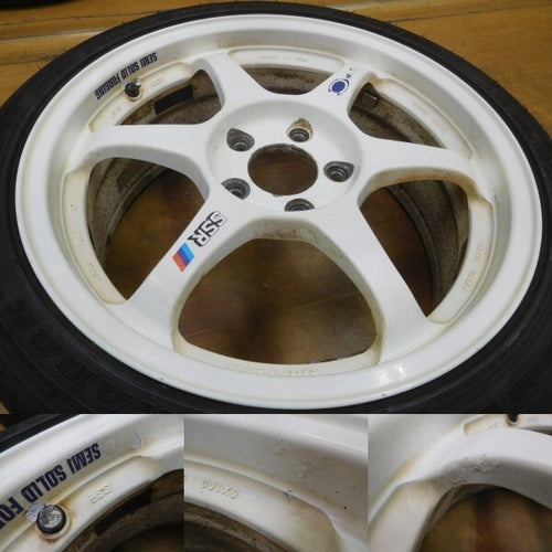 SSR TYPE-C Wheels 17 inch 17x7.5 +48 5x114.3 Compatible with EK Civic, Integra, Swift Sport & Altezza