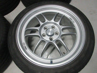 ENKEI RPF1 17inch 17x7.5 +48 5x100 Wheels Rims Set of 4