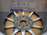 CE28N 16x7 +48 5x114.3 RAYS