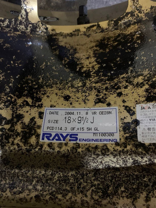 [For RSX] CE28N 18x9.5 +15 5x114.3 RAYS