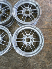 ENKEI RPF1 15x7J +41 4x100 Lightweight Wheel Set for Miata Civic Fit Yaris MR-S