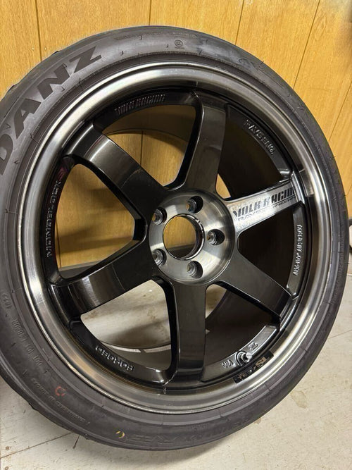 [For RSX] TE37SL 18x9.5 +22 5x114.3 RAYS