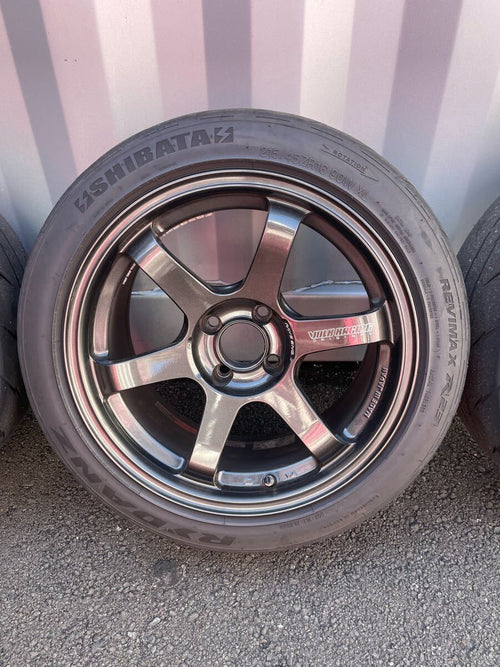 TE37 Sonic 16x8 +25 4x100 RAYS