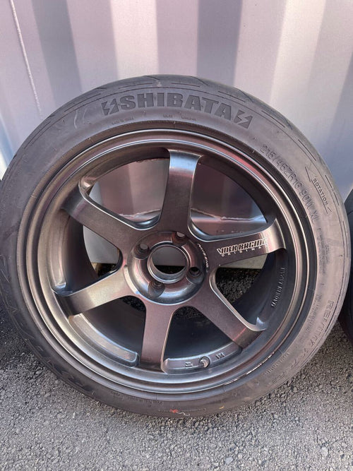 TE37 Sonic 16x8 +25 4x100 RAYS